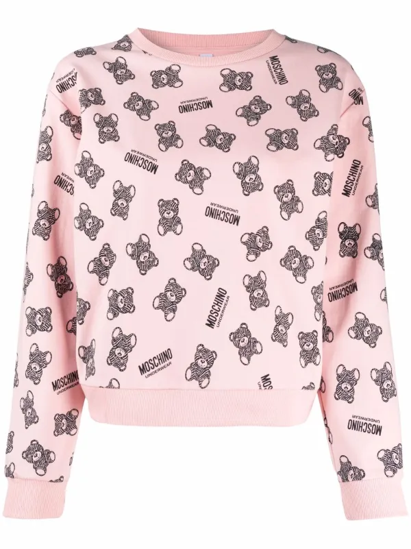 moschino pink barbie sweater