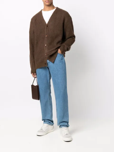 needles v neck cardigan