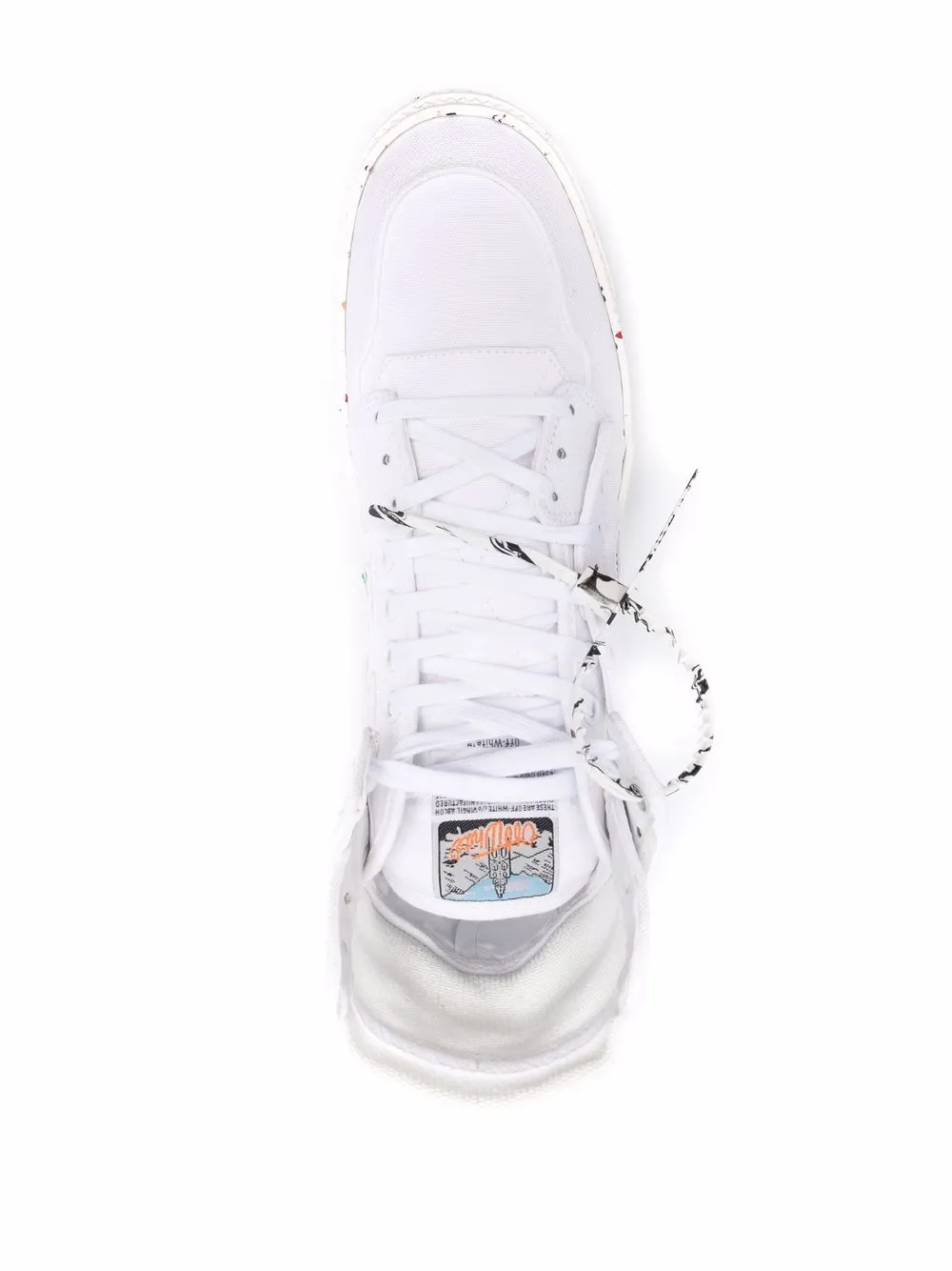 фото Off-white высокие кроссовки off-court 3.0