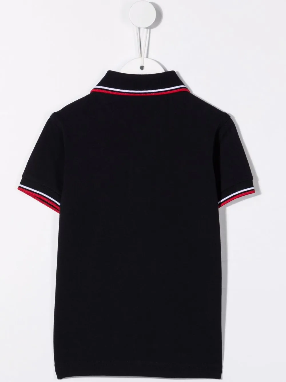 Fred Perry Kids Poloshirt met gestreepte afwerking - Blauw