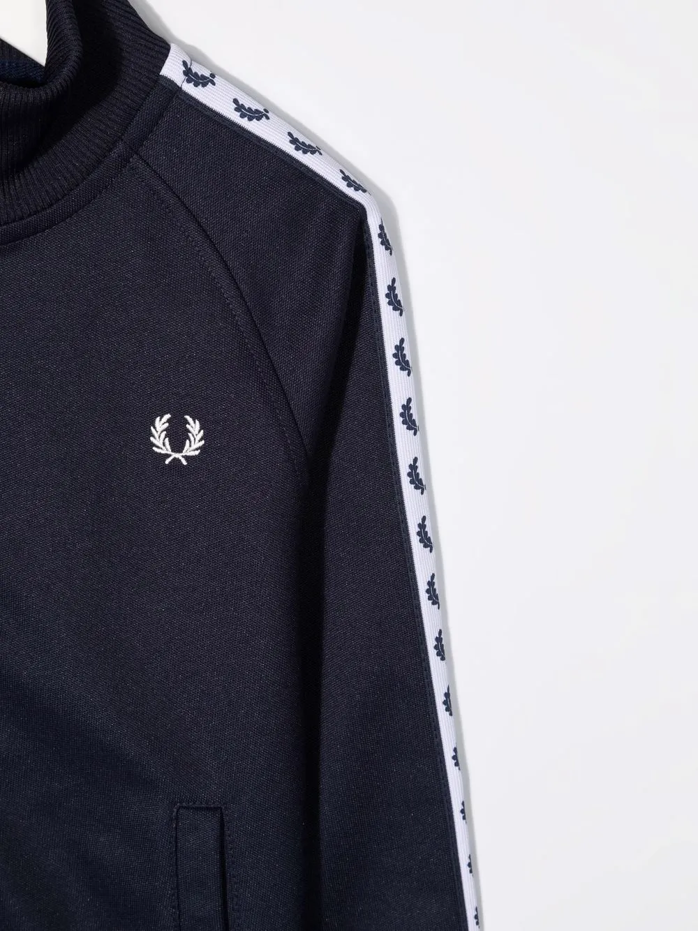 FRED PERRY LOGO-STRIPE JACKET