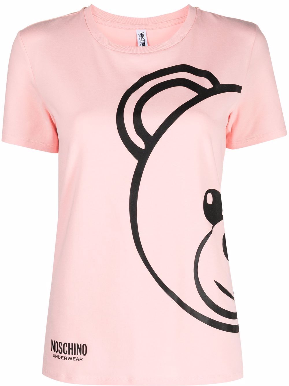 

Moschino top de pijama con motivo Teddy Bear - Rosado