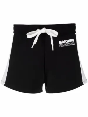 moschino white shorts