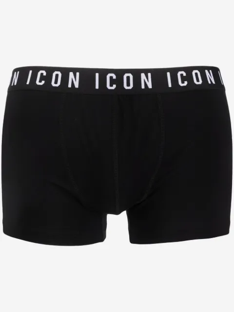DSQUARED2 bóxer con Icono en la pretina