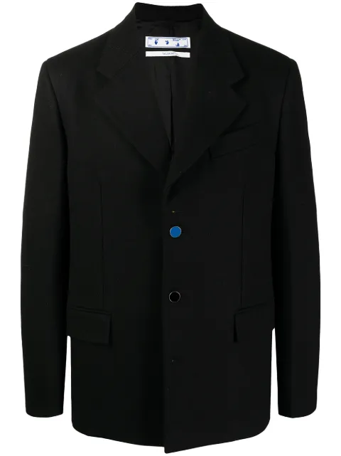 Off-White single-breasted blazer