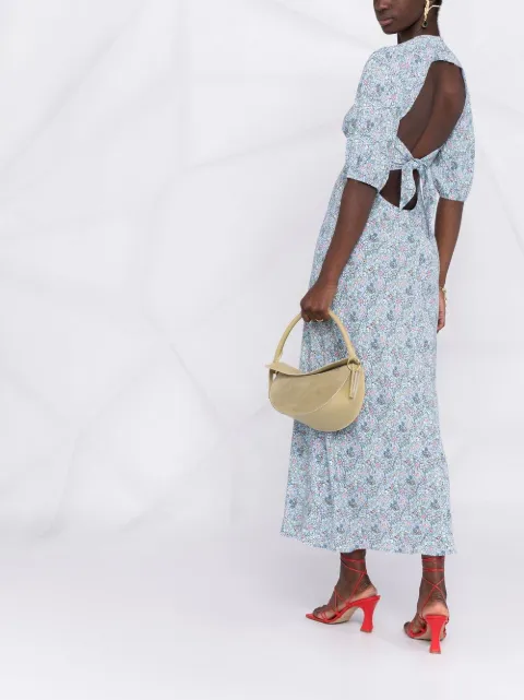 Rixo Steph Floral Print Midi Dress - Farfetch