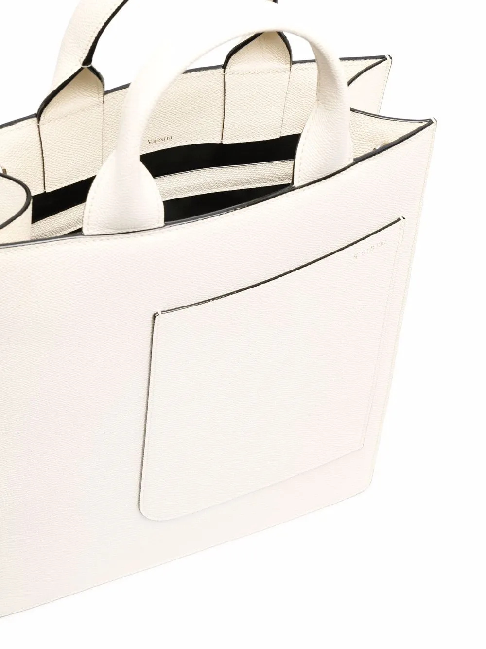 Valextra Boxy Leather Tote Bag - Farfetch