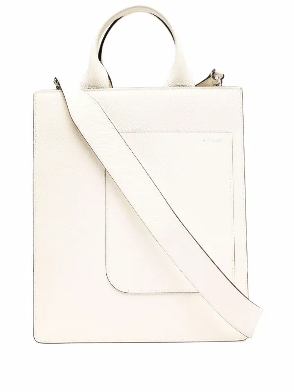 Shop Valextra Boxy leather tote bag with Express Delivery - FARFETCH Shop Valextra Boxy leather tote bag with Express Delivery - FARFETCH