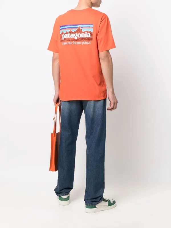 Patagonia logo-print Organic Cotton T 