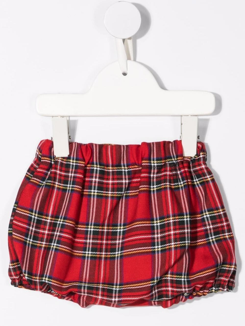 Shop Siola Tartan-print Shorts In Red