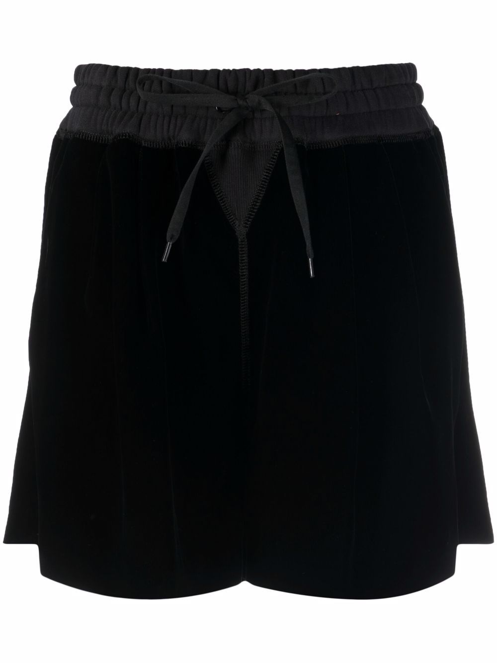 Miu Miu high-waisted shorts – Black