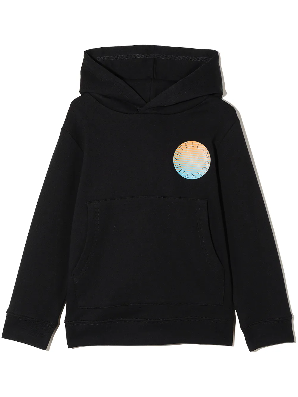 

Stella McCartney Kids graphic-print pullover hoodie - Black