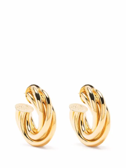 Gas Bijoux Atik hoop earrings