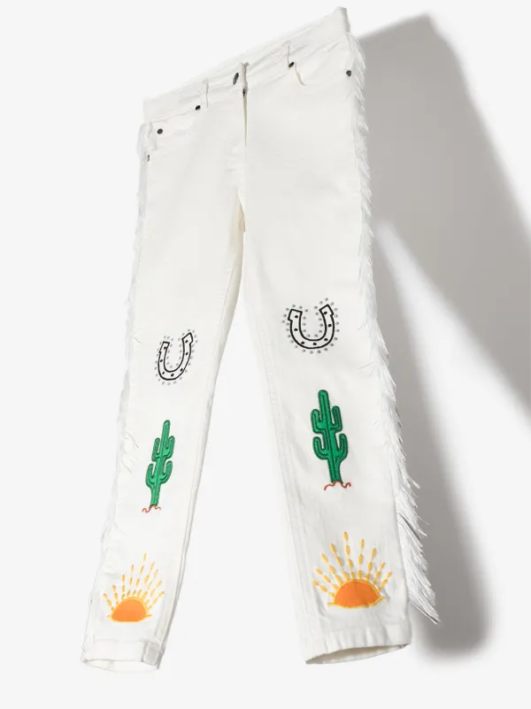 Shop Stella McCartney Kids embroidered 