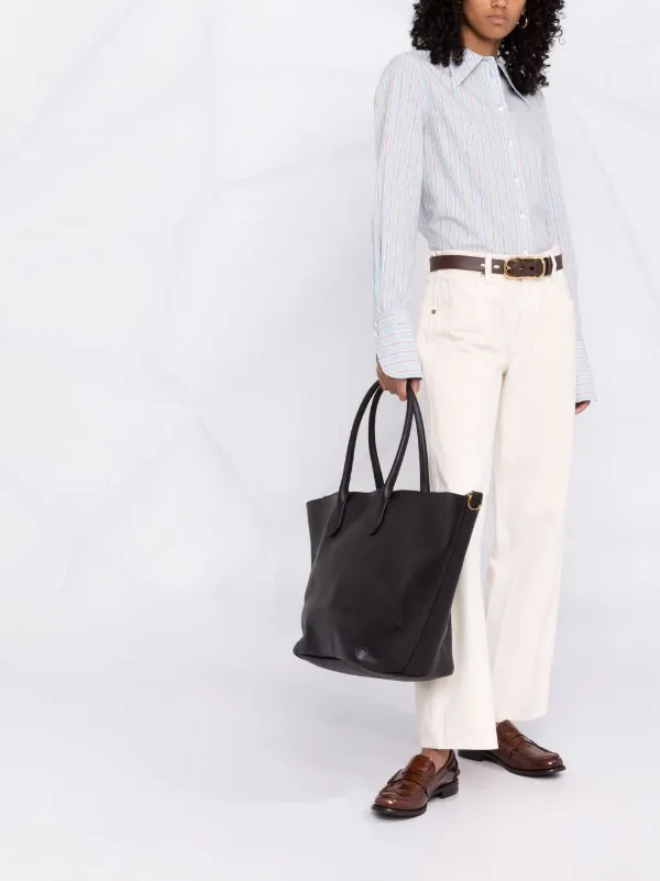 ralph lauren large leather tote