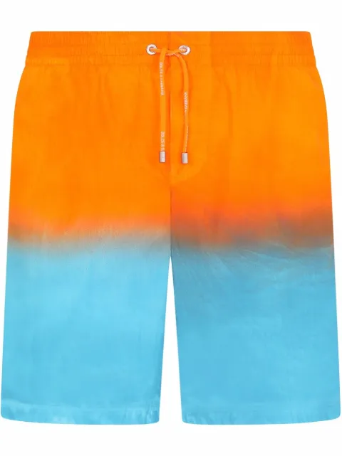 Dolce & Gabbana gradient-effect swimming shorts