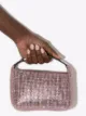 EÉRA Moon crystal-embellished mini bag