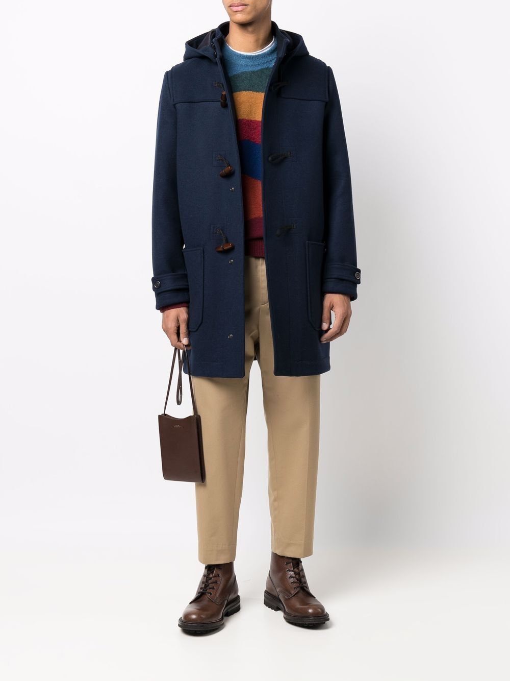 Baracuta wool-blend Duffle Coat - Farfetch