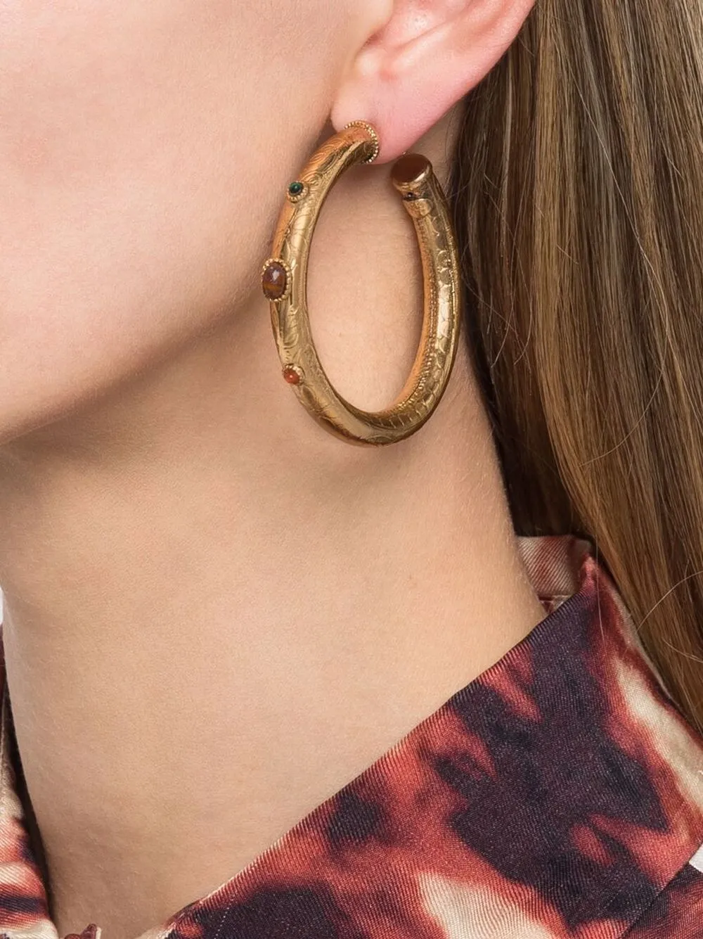 фото Gas bijoux серьги-кольца maoro