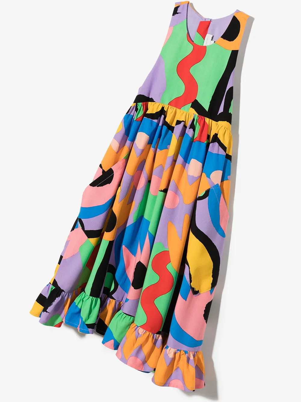 Stella McCartney Kids Midi-jurk met print - Paars