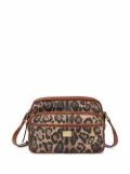 Dolce & Gabbana Crespo leopard-print handbag - Brown