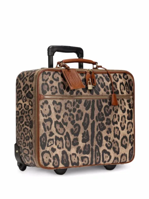 Maleta con motivo de leopardo pequeño Dolce \u0026 Gabbana por 2,950€ - Compra  online AW21 - Devolución gratuita y pago seguro