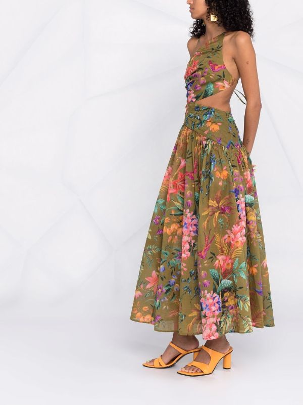 zimmermann colourful dress