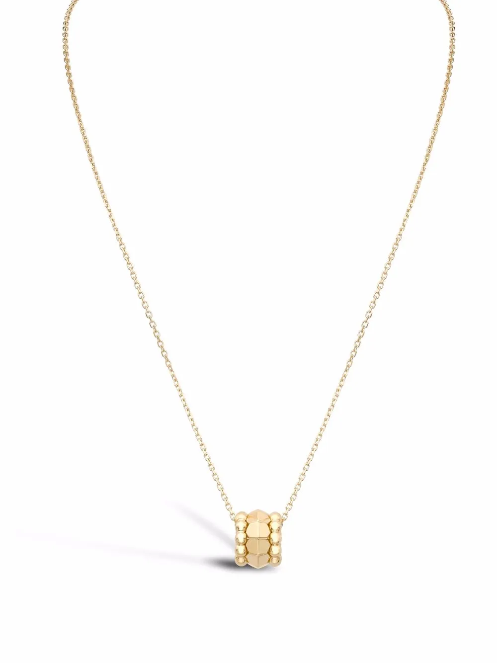 Pragnell 18kt yellow gold Bohemia Three Row Peaked Hexagonal necklace | Image 2