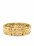 Pragnell 18kt yellow gold Bohemia Three Row bangle