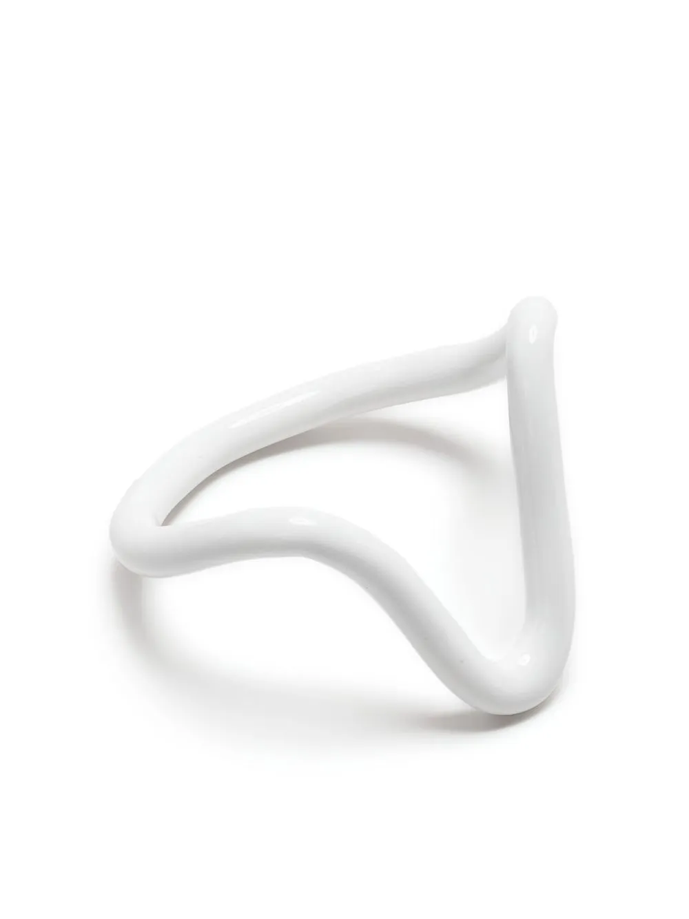 

Eshvi Meta sculpted ring - White