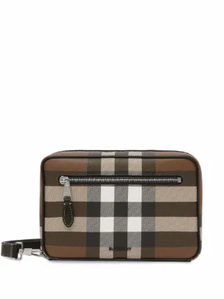 Burberry チェック トラベルポーチ 通販 - FARFETCH