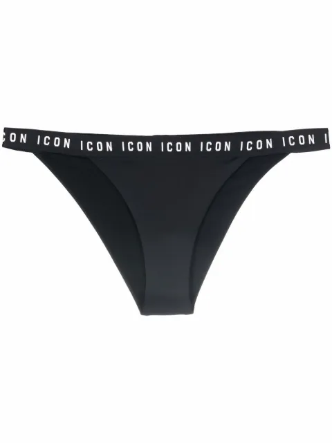 DSQUARED2 bikini bottom con motivo Icon