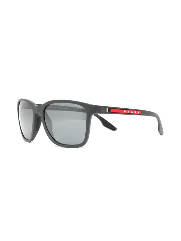 Prada Linea Rossa Linea Rossa square frame Sunglasses Farfetch