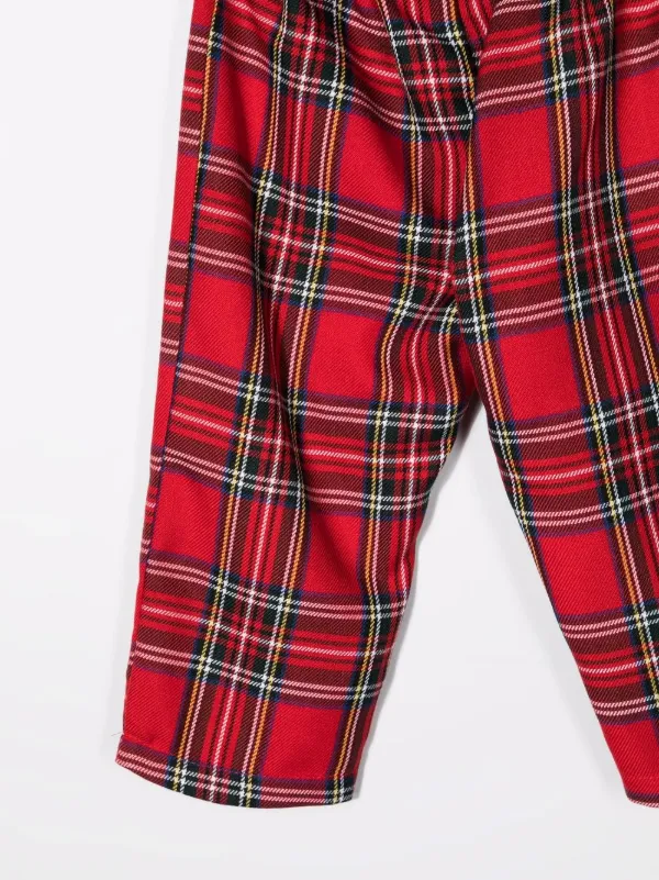 Siola tartan-print Trousers - Farfetch