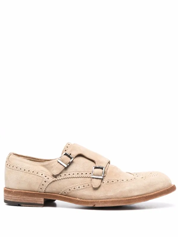 suede monk shoes