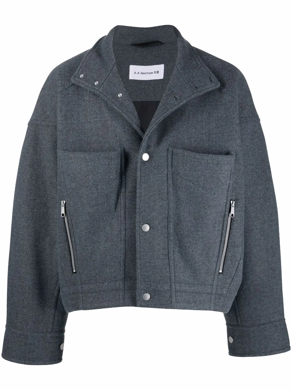 A.A. Spectrum recycled polyester cropped jacket