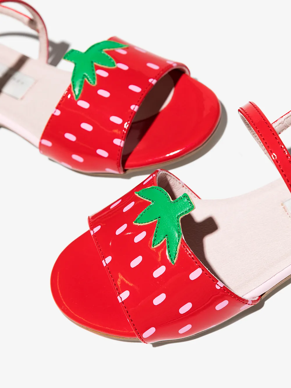 Strawberry sandals for toddlers sales