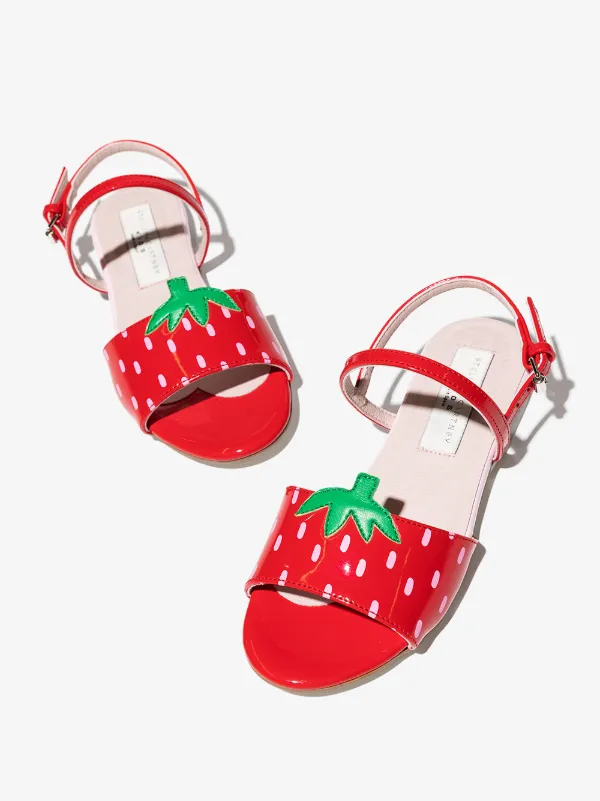 Stella McCartney Kids strawberry motif Sandals Farfetch