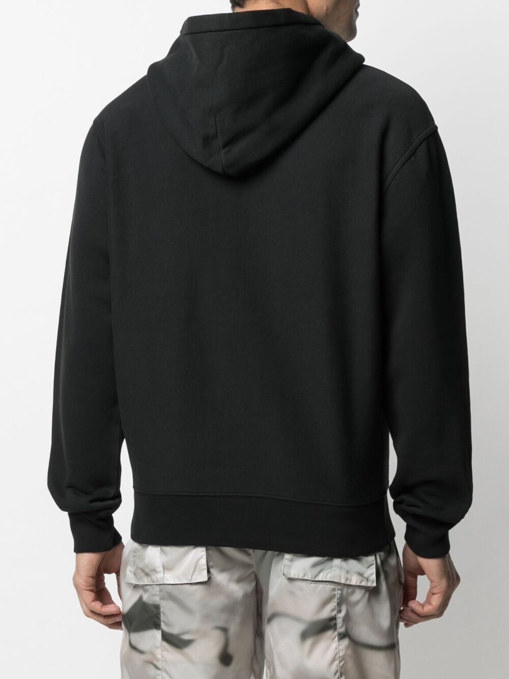 Stüssy Logo Embroidered Cotton Hoodie - Farfetch