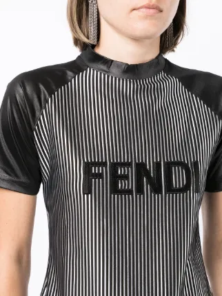 Fendi striped clearance t shirt