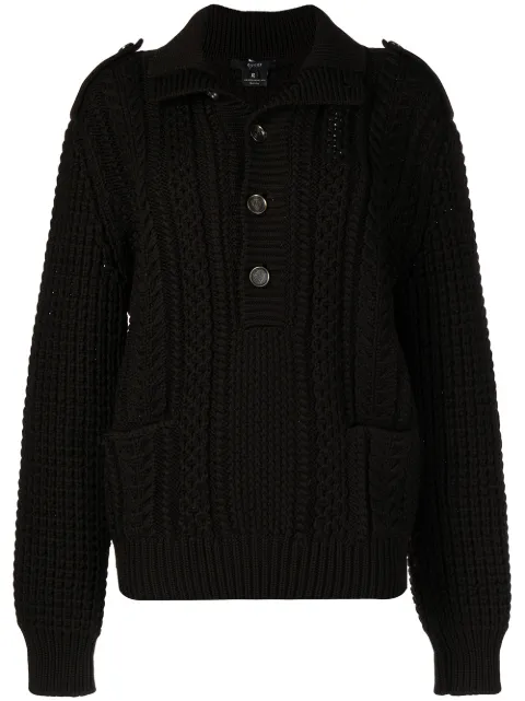 Gucci Pre-Owned 1990s-2000s chunky-knit wool jumper