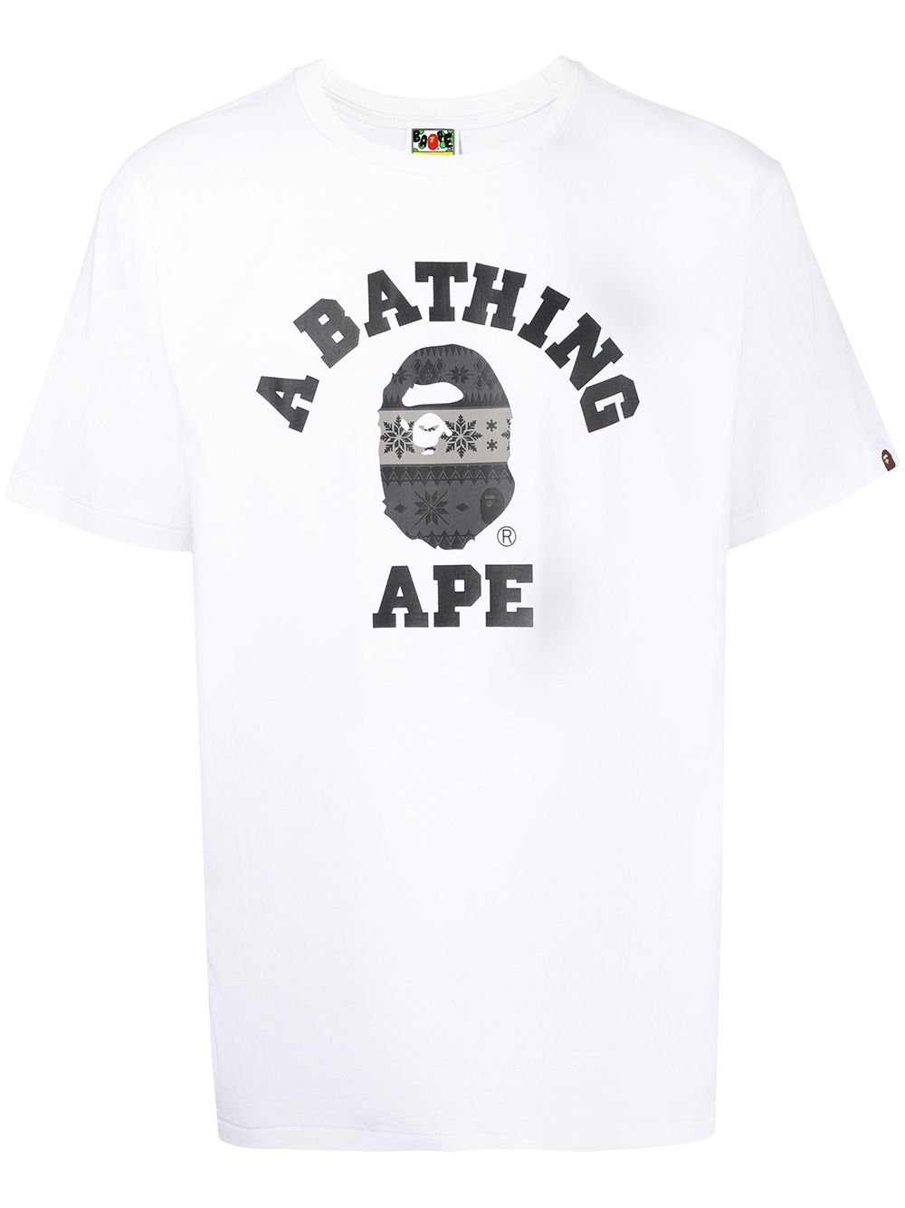 фото A bathing ape® футболка с принтом milo