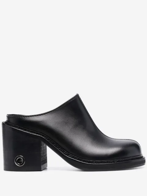 Sunnei leather mules