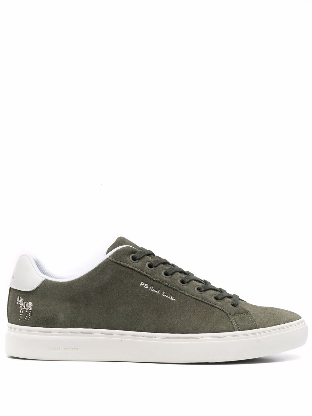 

PS Paul Smith tenis bajos de gamuza - Verde