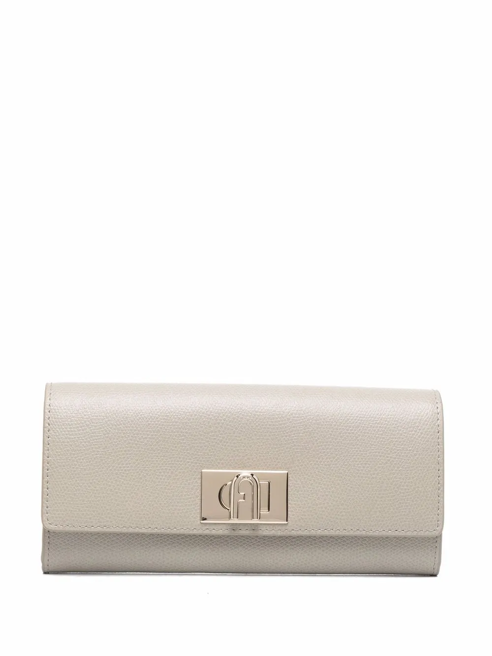 

Furla medium leather purse - Grey