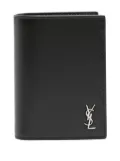 Saint Laurent tiny Cassandre wallet - Black