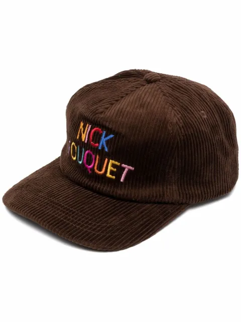 Nick Fouquet Logo Embroidered Corduroy 
