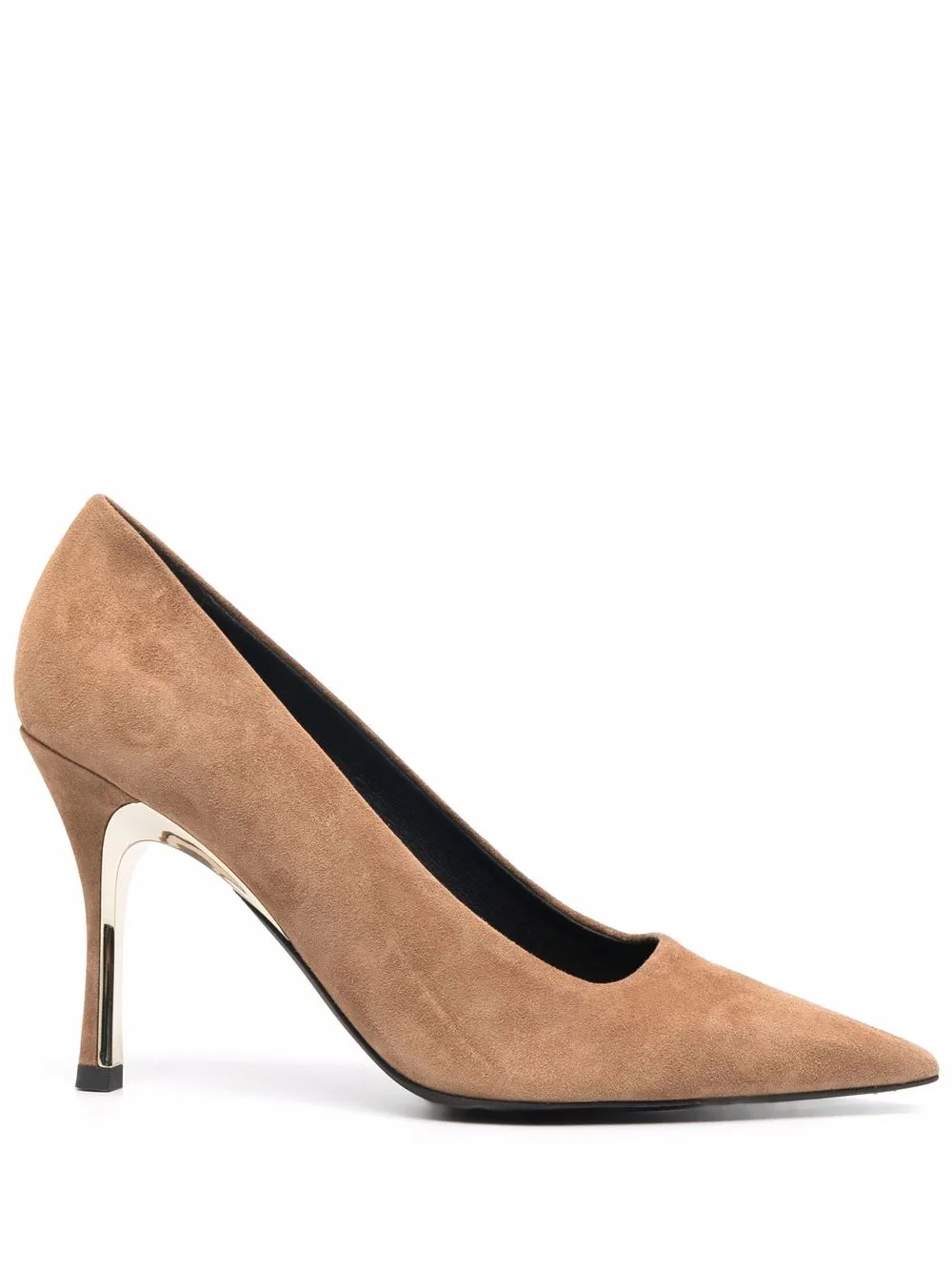 

Furla heeled suede pumps - Brown