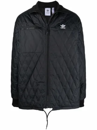 Adidas quilted cheap jacket mens