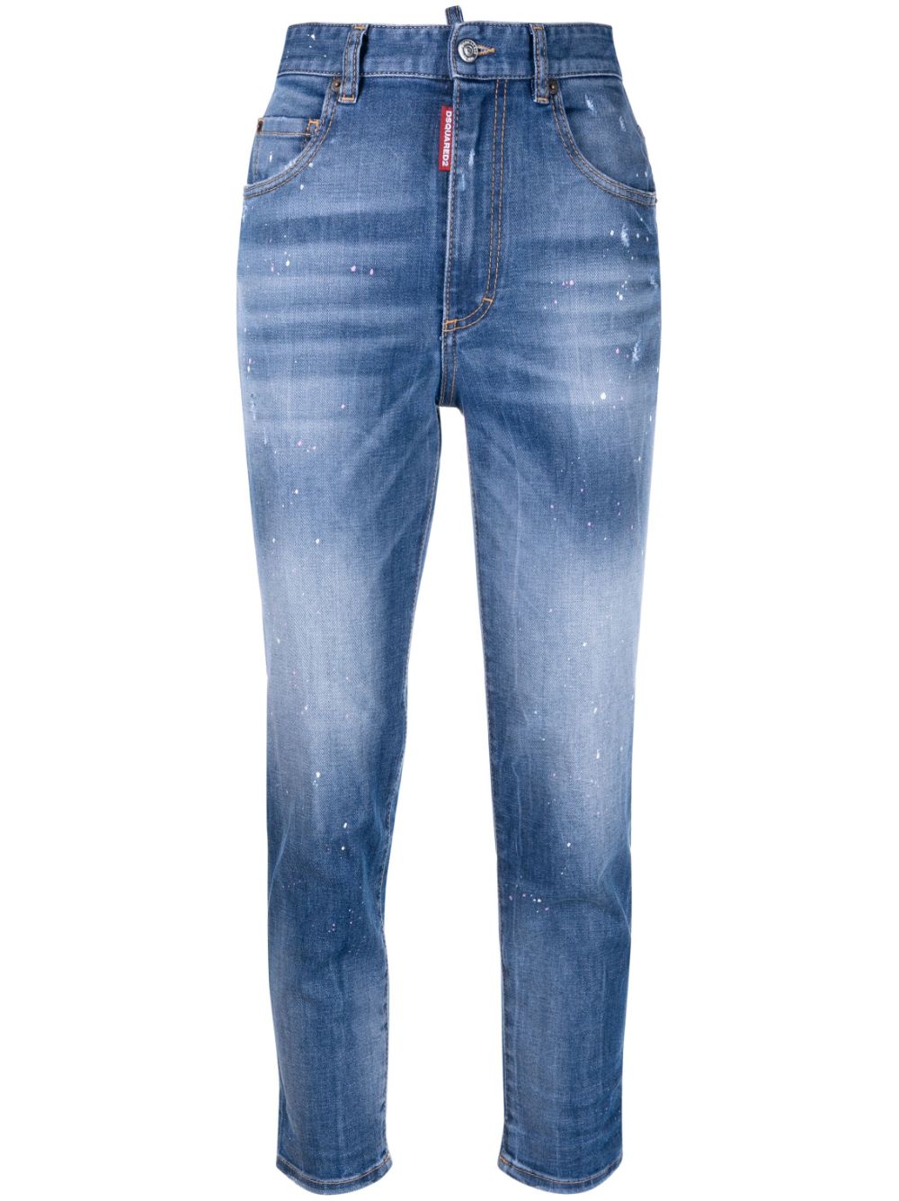 DSQUARED2 high-rise cropped jeans Women